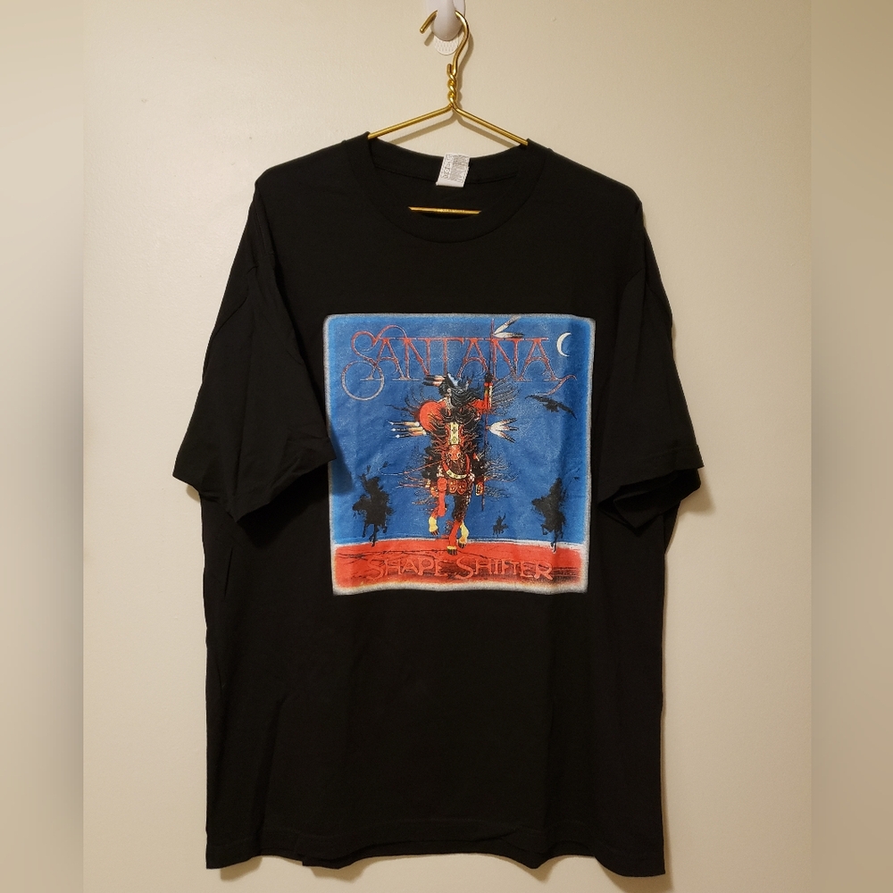 Santana Shape Shifter T Shirt XL Band Shirt Music Shirt